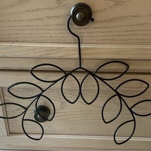 Elegant Black Metal Wall Decor